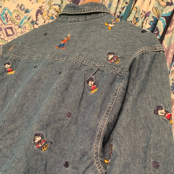 Mickey Mouse Button Up - Picture 6 of 7